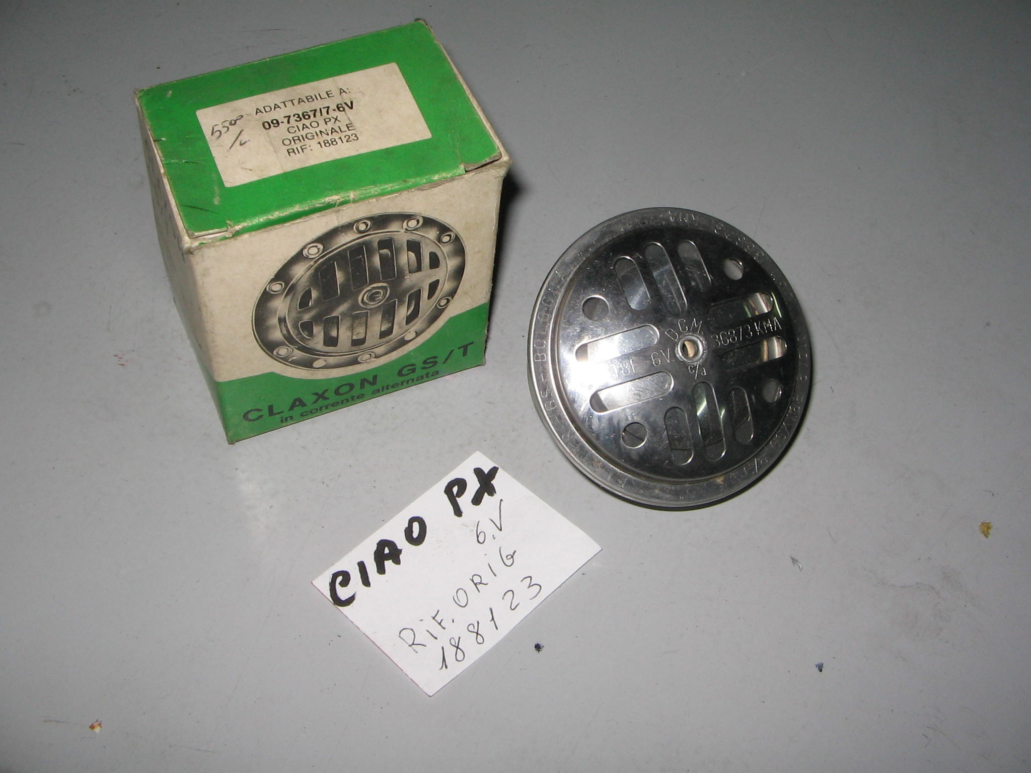 CLACSON PIAGGIO CIAO 6 V. N.1.806